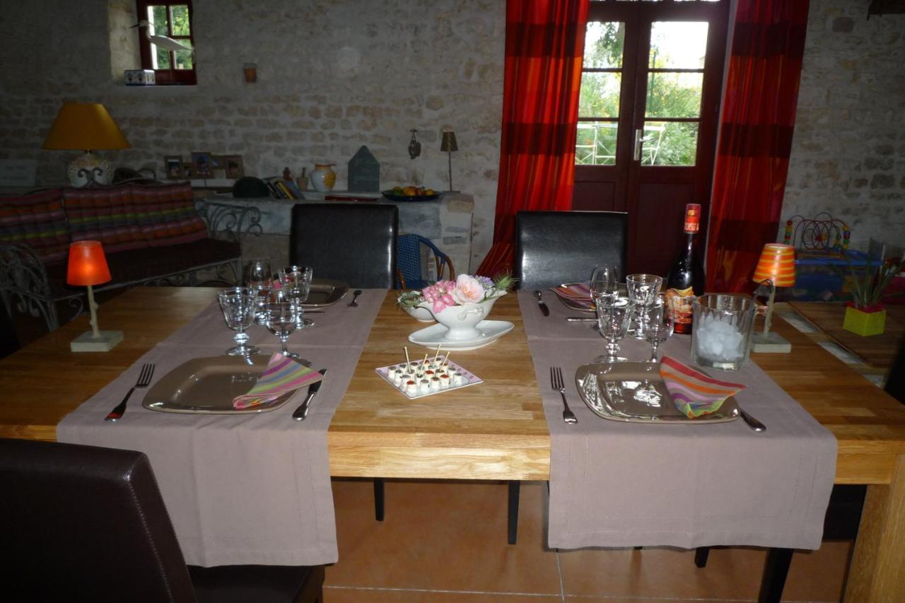 Le Logis De La Poupeliere Vouhé Exterior foto