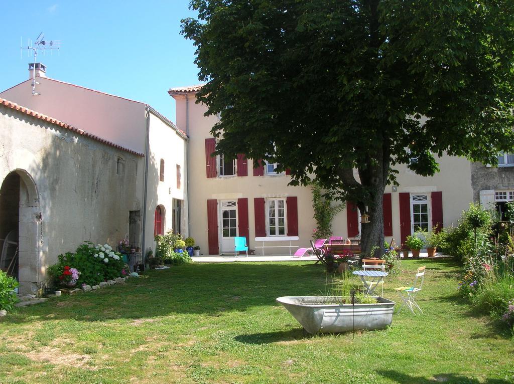Le Logis De La Poupeliere Vouhé Exterior foto